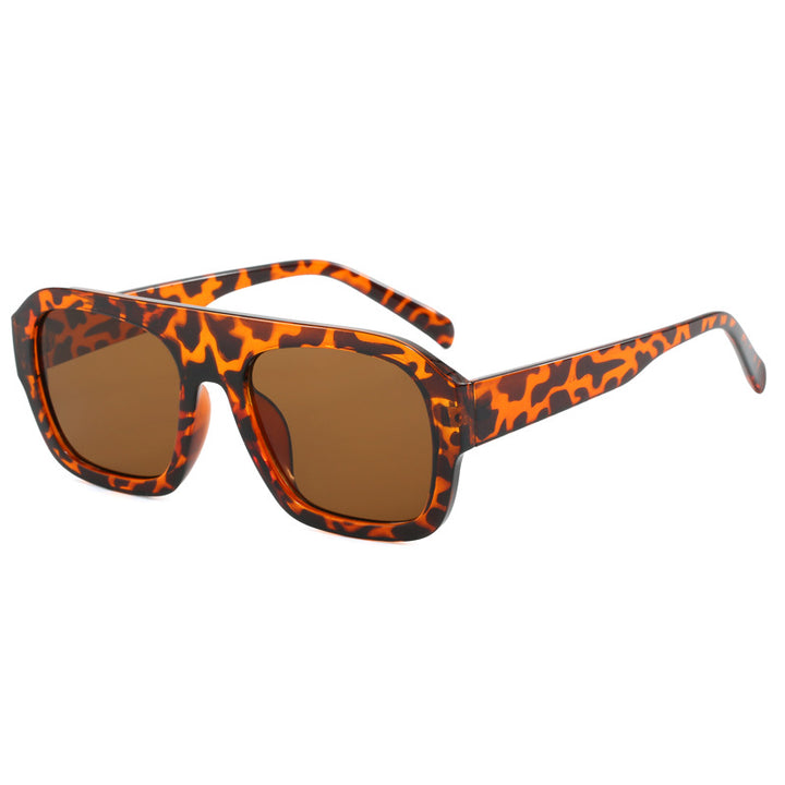 Dame oversized kvadratisk solbrille med moderne design Skanto