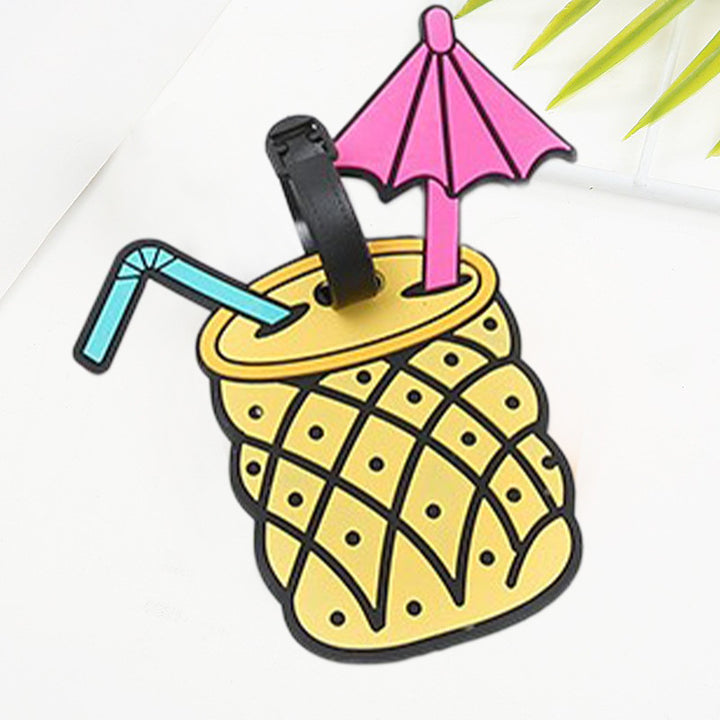 Unisex Bagasjelapp i søtt donut-design Skanto