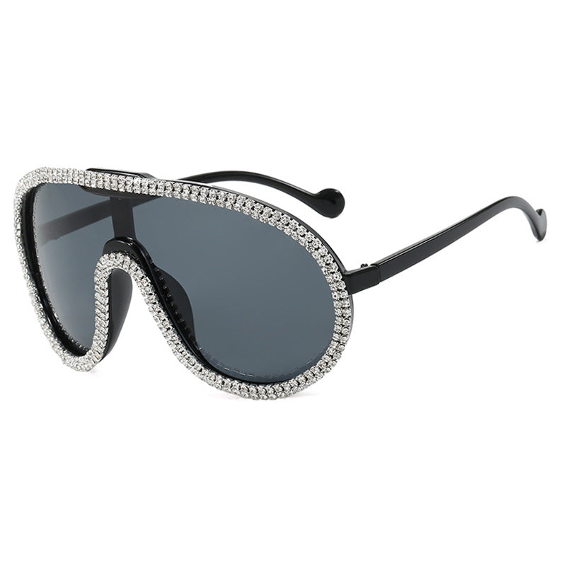 Women's extravagant sunglasses with sparkling frame Skanto