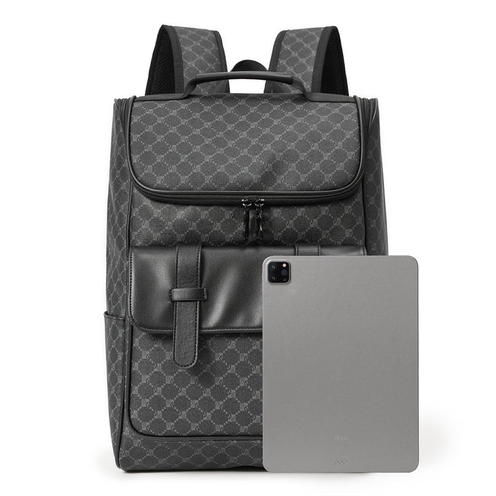 Elegant og praktisk laptop-ryggsekk med multifunksjonelle lommer Skanto