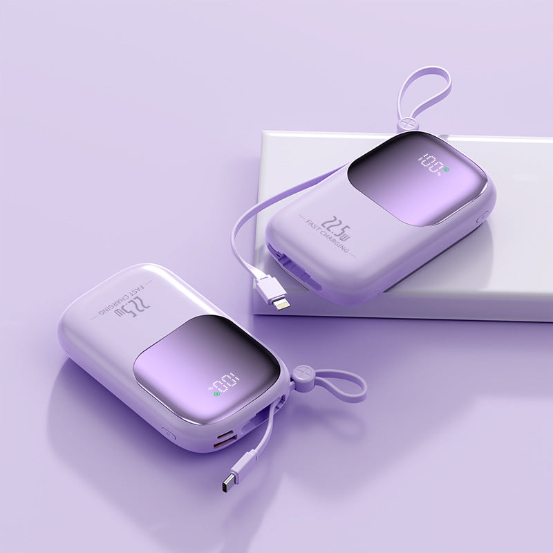 Høyytelses powerbank med intelligent hurtigladefunksjon Skanto