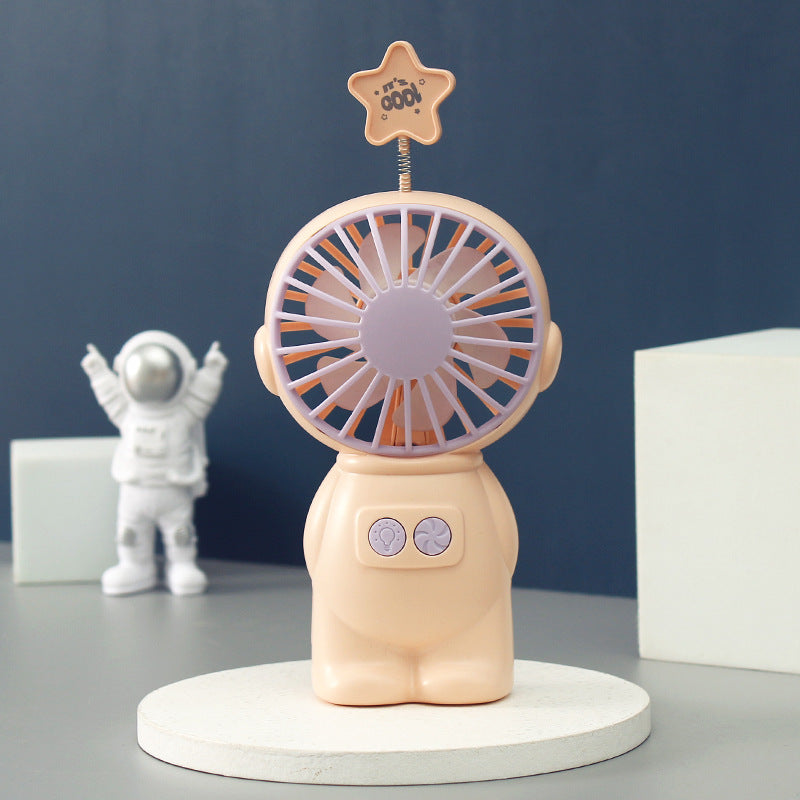 Unisex Bærbar Mini-vifte i lekent figurdesign Skanto