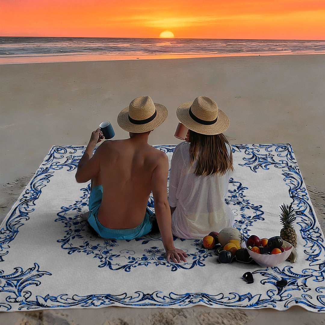 Mandala Design Strandmat Skanto