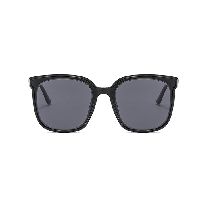Dame moderne kvadratisk solbrille med UV-beskyttelse og smale stenger Skanto