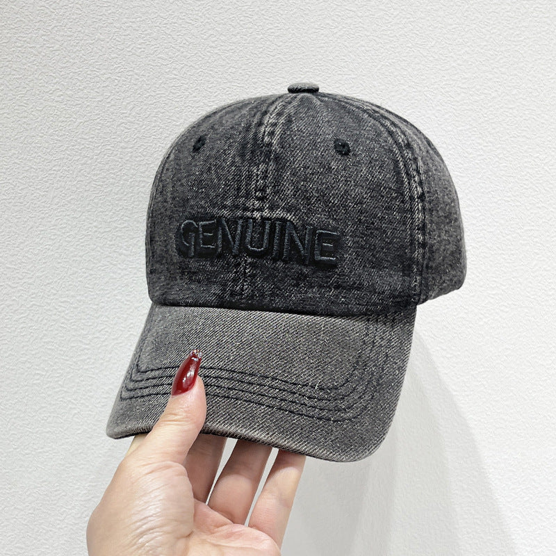 Herre Denim Baseball Caps Skanto