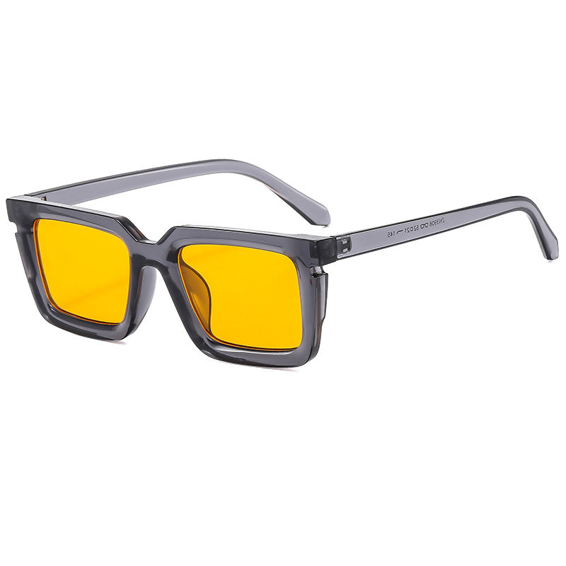 Men's Bold Retro Square Sunglasses Skanto