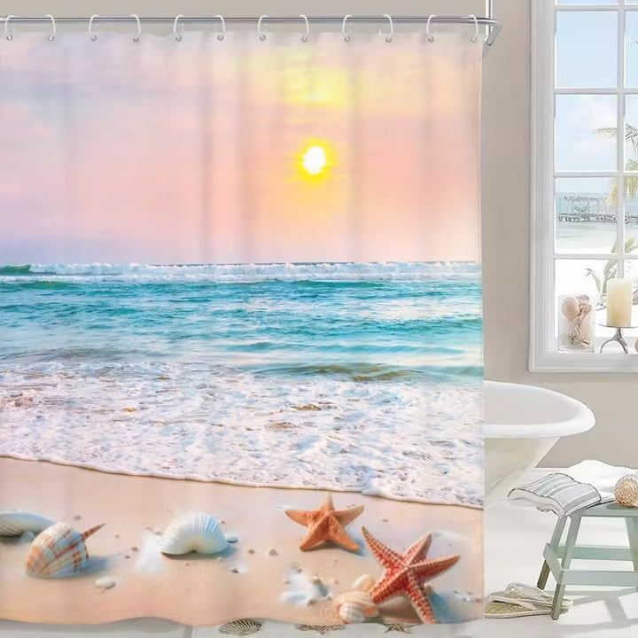 Coastal Scene Dusjforheng Skanto