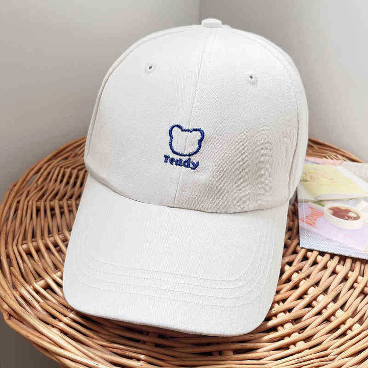 Kvinnenes Lekne Teddy Bear Brodert Baseball Caps Skanto