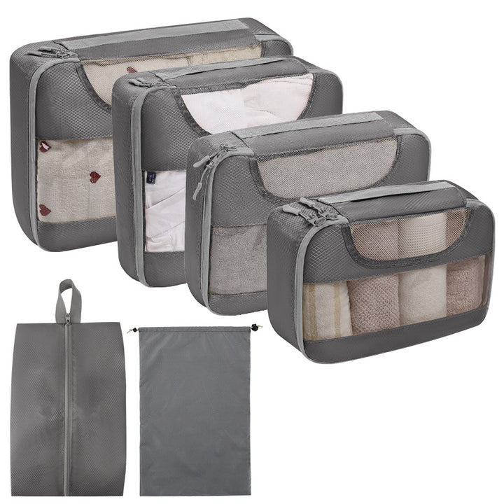 Multi-piece travel organizer set Skanto