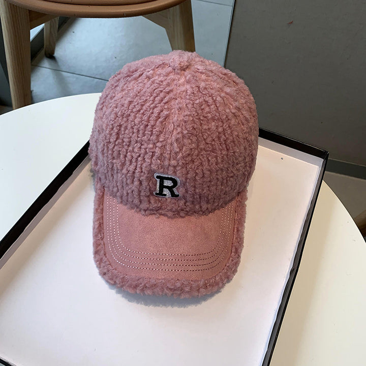 Kvinne Fuzzy Plush Baseball Cap Skanto