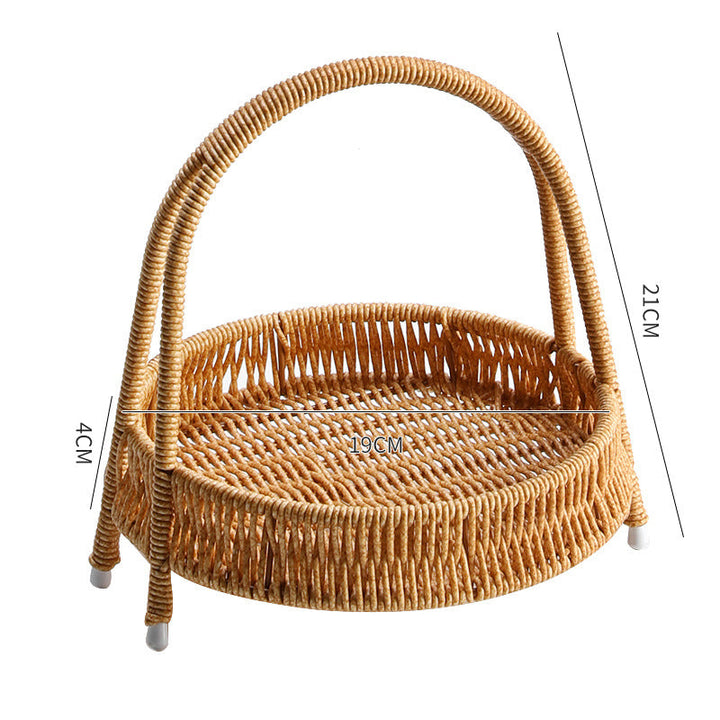 Elegant Vevd Oppbevaringskurv Skanto
