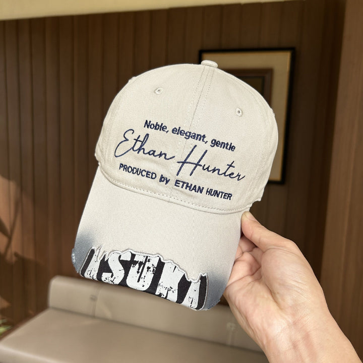 Herre Casual Vintage Brodert Caps Skanto
