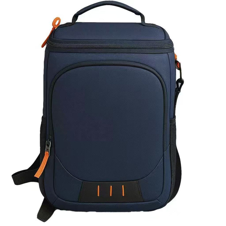 Unisex insulated lunch backpack with cooling skirt, front pocket and adjustable shoulder straps Skanto