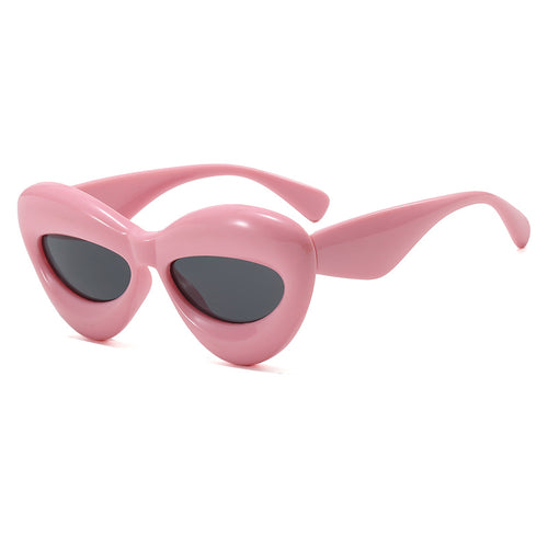 Dame Cat-Eye solbriller med innovativt plastramme Skanto