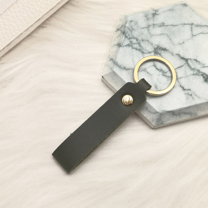 Unisex nøkkelring i høy kvalitet av kunstskinn med stiløs design Skanto