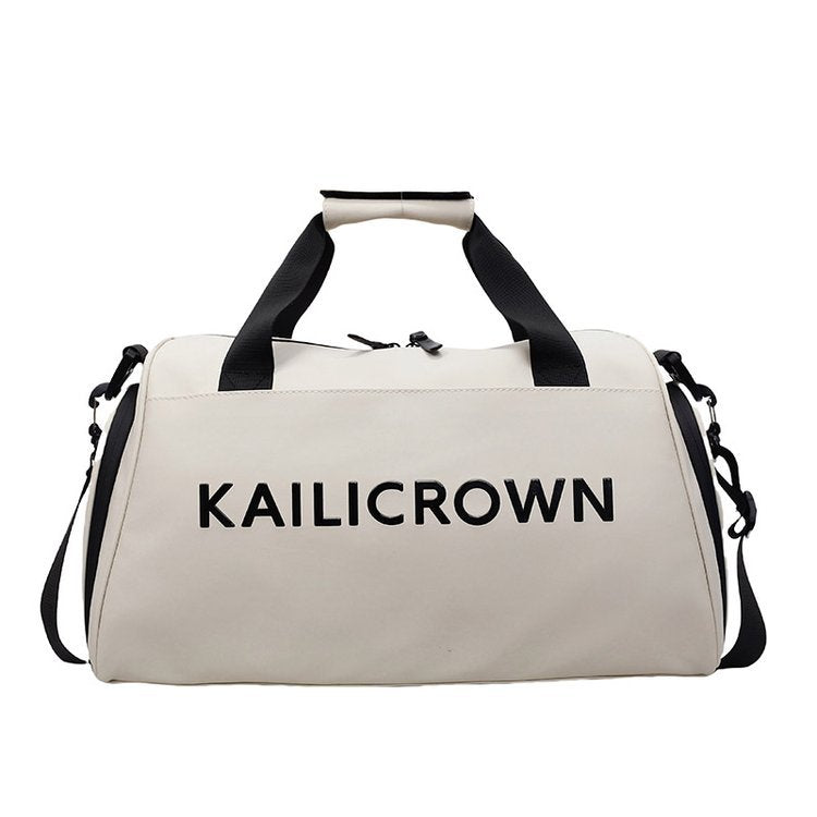 Sporty duffel bag with ergonomic carrying system Skanto