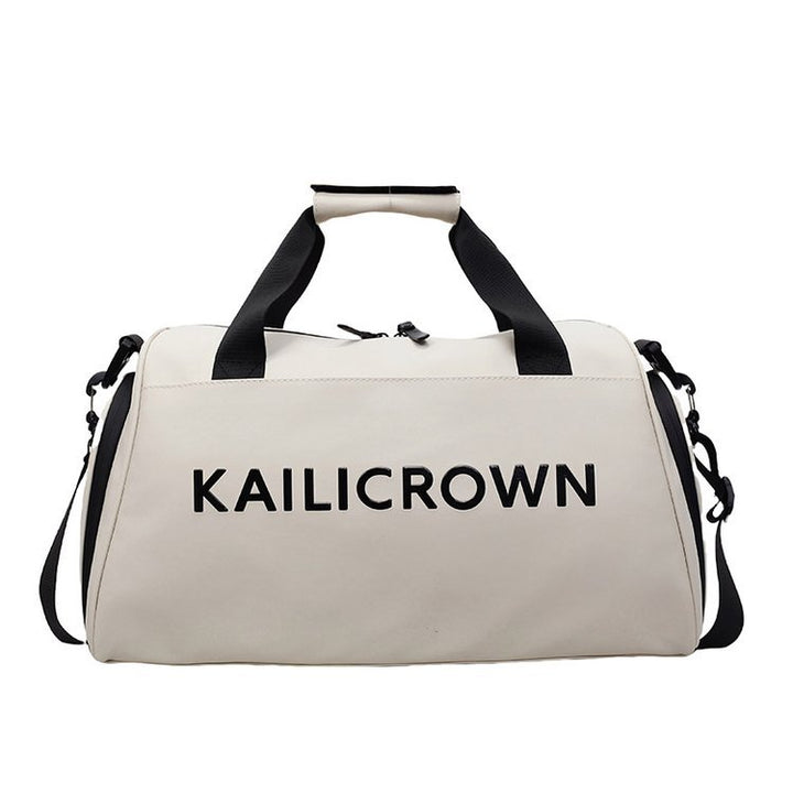 Sporty duffel bag with ergonomic carrying system Skanto