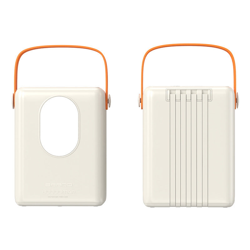 Bærbar powerbank med multifunksjonelt LED-lys og smart ladelys Skanto