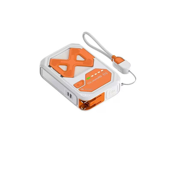 Bærbar powerbank med integrert hurtigladingsfunksjon og LCD-skjerm Skanto