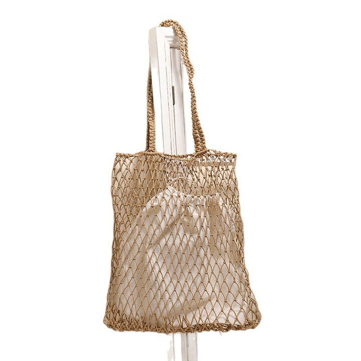 Mesh tote bag with ergonomic handles Skanto