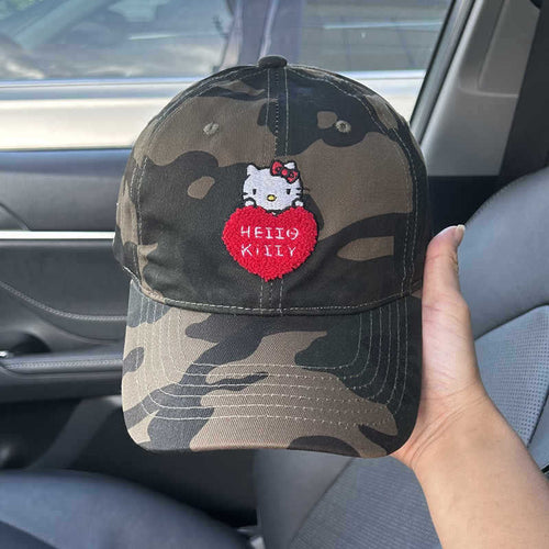 Unisex Kamuflasje Brodert Caps Skanto