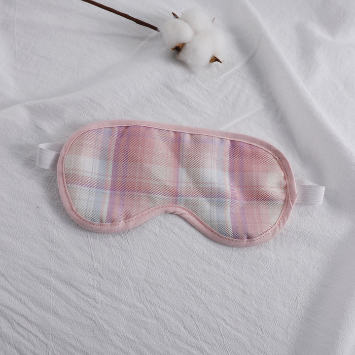 Unisex nan mykt polstret sovemaske med justerbart elastisk bånd Skanto