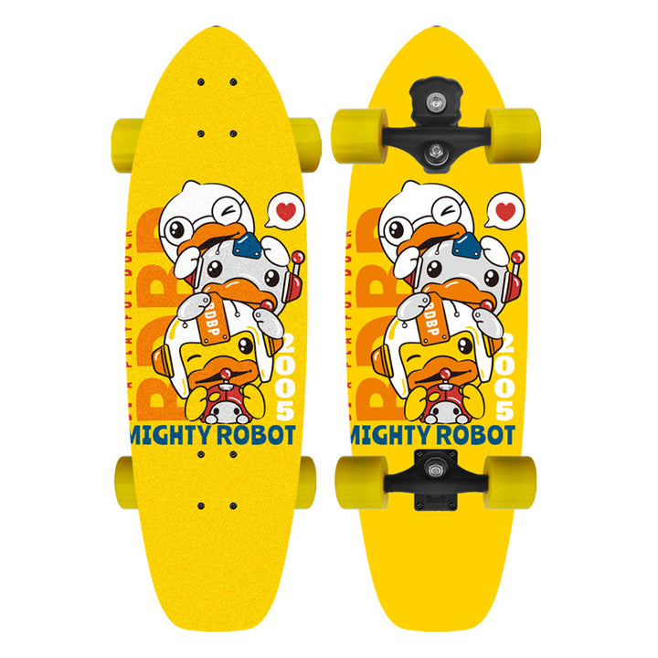 Tematisert Mini Cruiser Skateboard Skanto
