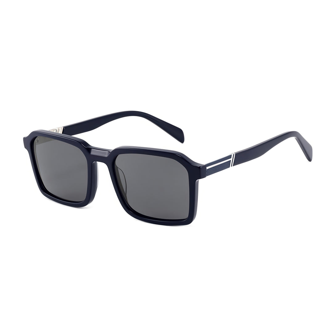 Dame Premium solbrille med moderne, putefasong ramme og polarisert glass Skanto