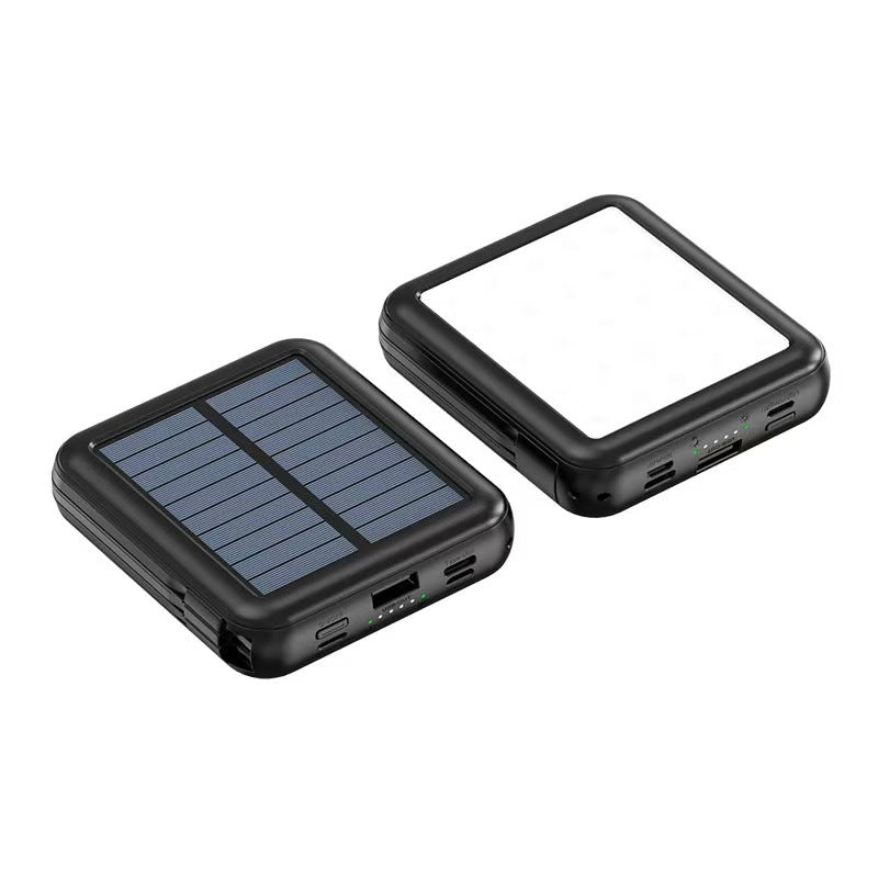 Solar-lampe med integrert powerbank Skanto