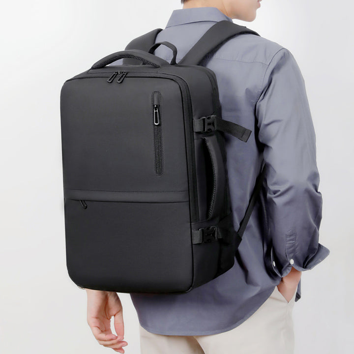 Stilig ryggsekk med laptoplomme og ergonomiske skulderremmer Skanto