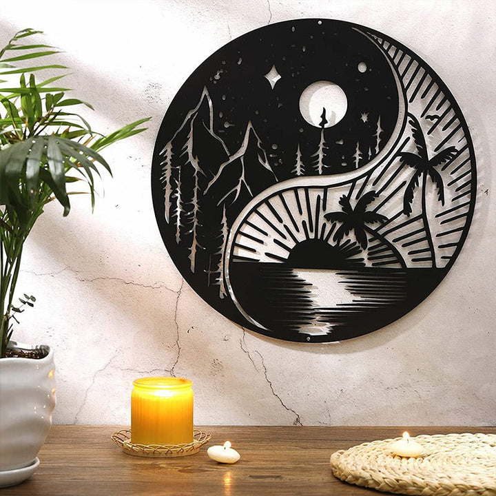 Skanto | Black Metal Wall Art Home Decor