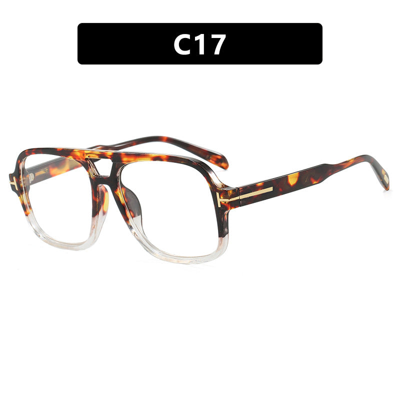 Women's trendy square frame sunglasses with polarized yellow lenses Skanto