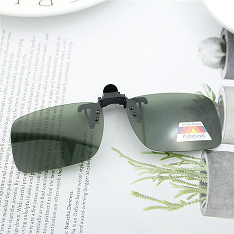 Dame Clip-On solbriller med polariserte linser Skanto
