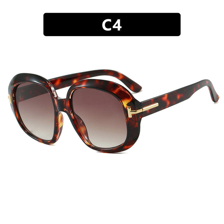 Women's oversized sunglasses with elegant frame structure and UV protection Skanto