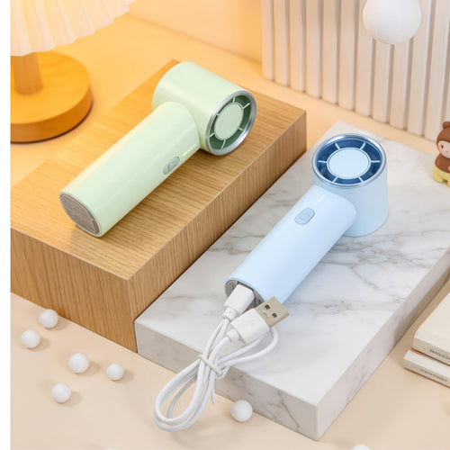 Dame bærbar mini-vifte med ergonomisk design Skanto