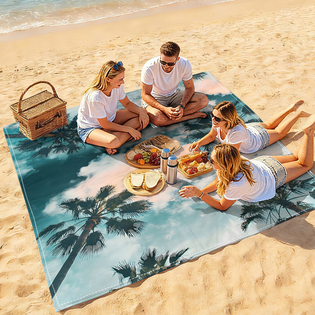 Mandala Design Strandmat Skanto