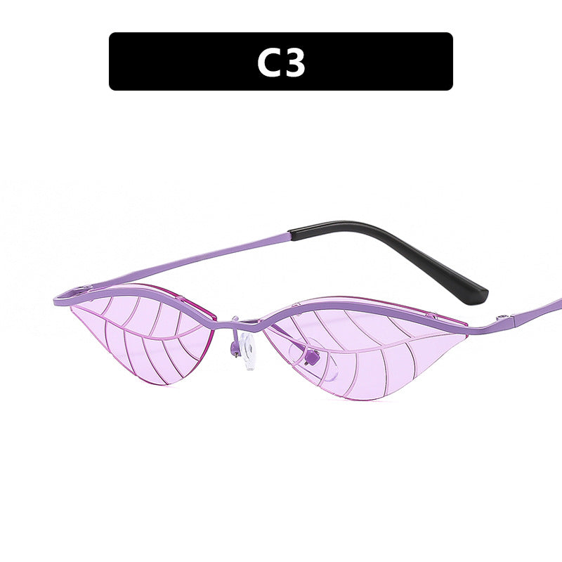 Dame Cat-Eye solbriller med innovativt bladdesign Skanto