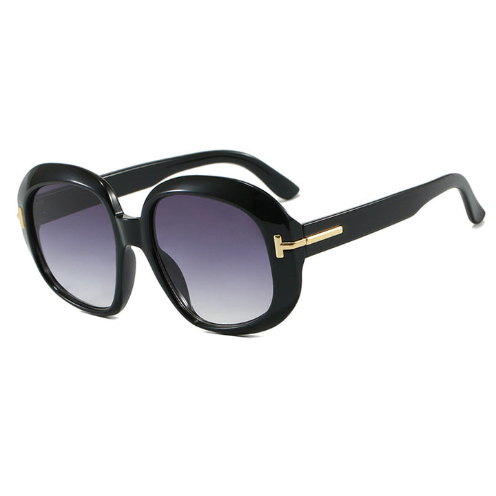 Women's oversized sunglasses with elegant frame structure and UV protection Skanto