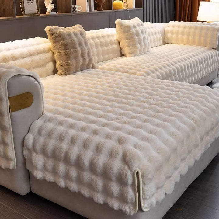 Skanto | CouchShield Elegance – Ikke-glidende sofa beskyttelse for kjæledyr, barn & daglig bruk