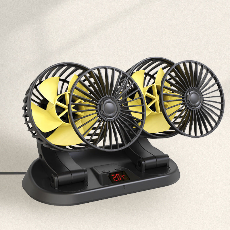 Herre Dual-vifte med hastighetsregulator Skanto