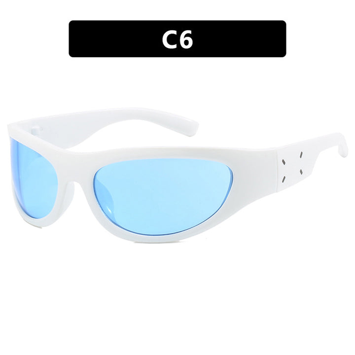 Women's sports sunglasses with ergonomic design and comprehensive UV protection Skanto