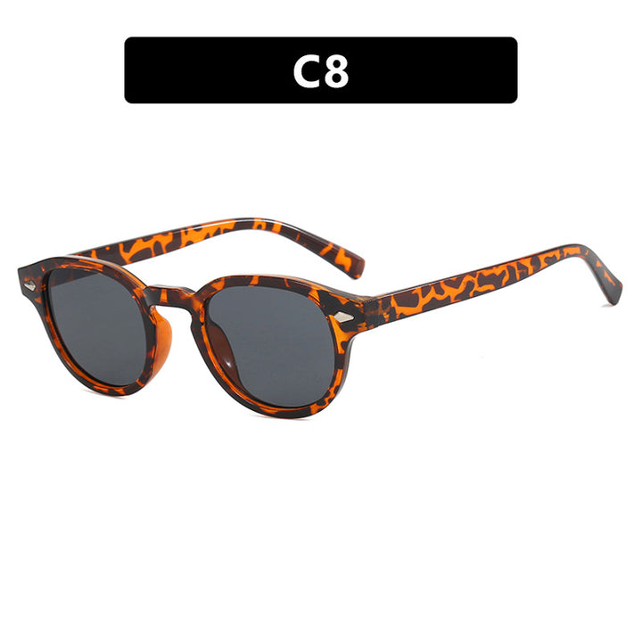 Women's round sunglasses with elegant design and UV protection Skanto