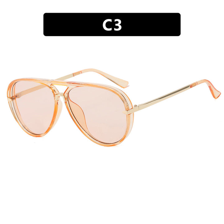 Women's pilot sunglasses with elegant design and UV protection Skanto