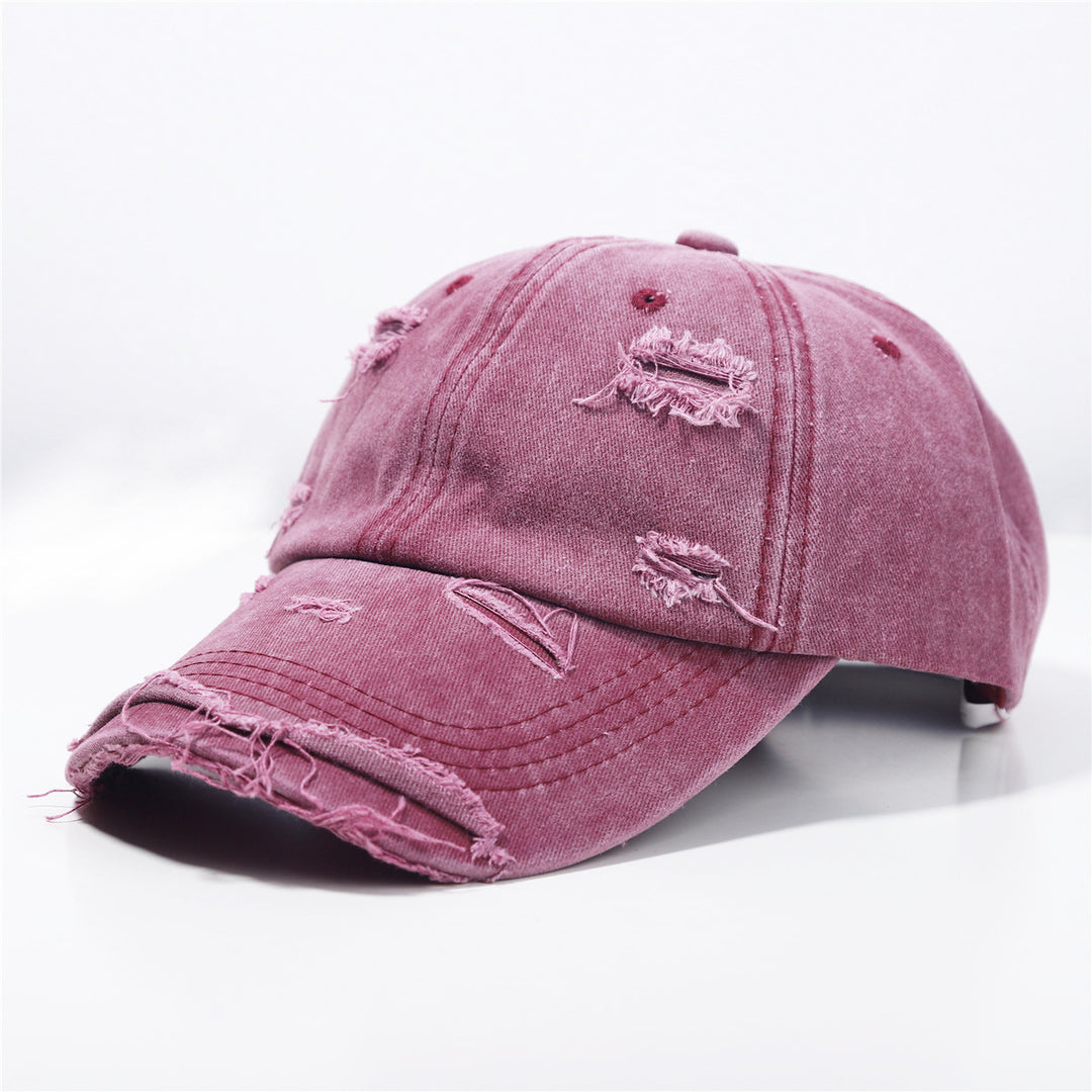 Damevasket baseballcaps med ødelagt utseende Skanto