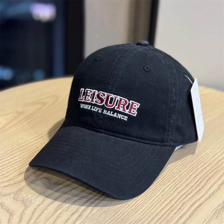 Kvinne Brodert Fritid Caps Skanto