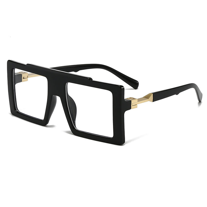 Dame moteriktig solbrille med rektangulær ramme Skanto
