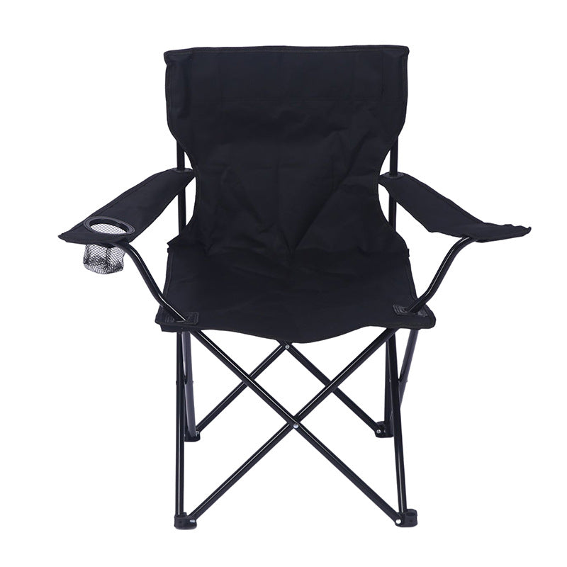 Folding chair with integrated cup holder and carrying bag Skanto
