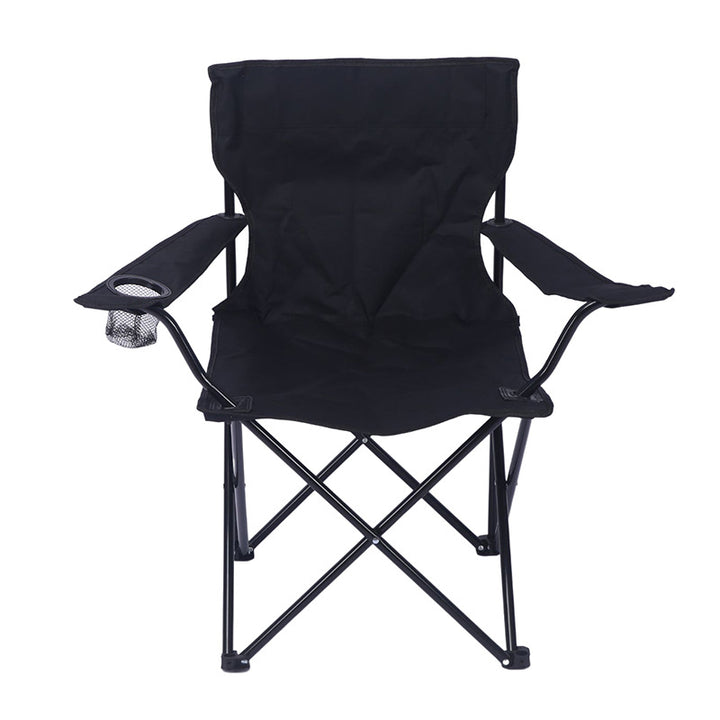 Folding chair with integrated cup holder and carrying bag Skanto