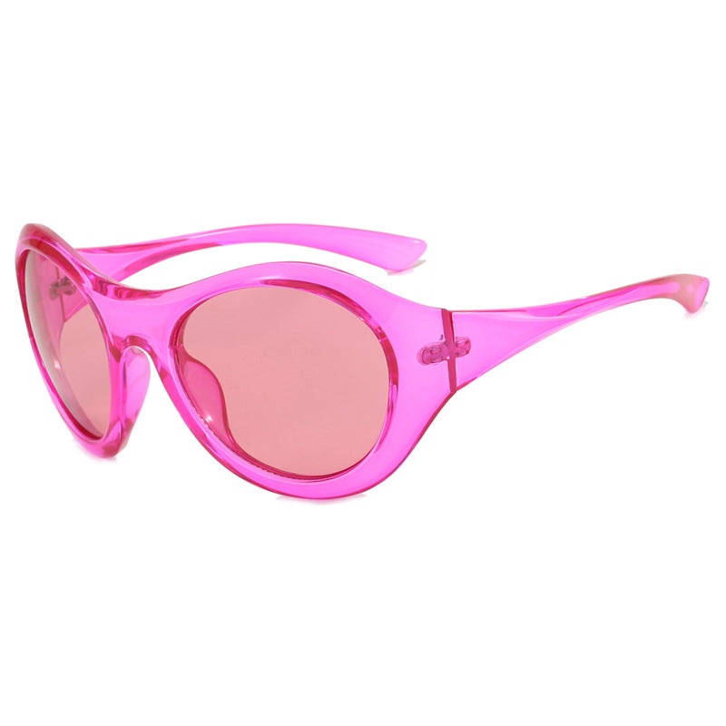 Women's retro-inspired sunglasses with oversized frame and protective lenses Skanto
