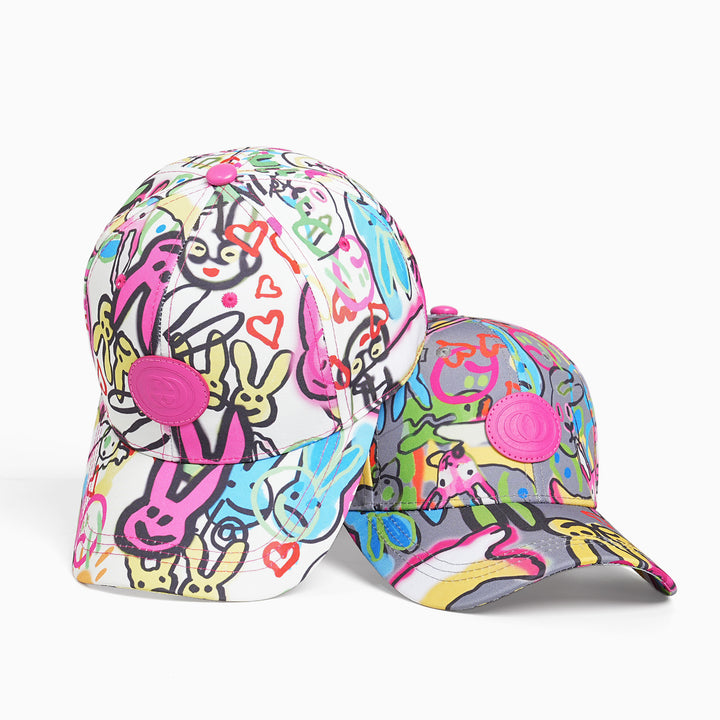 Dame Modisk Baseballcap med kreativt design Skanto